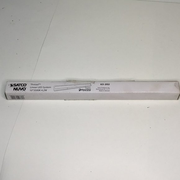 Satco Nuvo Thread Undercabinet LED Lighting 10" White NIB - Picture 1 of 4